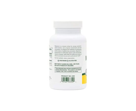 Минералы Natures Plus Магний, 200 мг, Magnesium, 90 таблеток (NAP-03350), изображение 3 Минералы Natures Plus Магний, 200 мг, Magnesium, 90 таблеток (NAP-03350), изображение 3