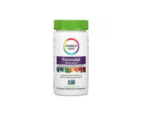 Мультивитамин Rainbow Light Мультивитамины для Женщин в Послеродовой Период, Postnatal (RLT-78161), изображение 3 Мультивитамин Rainbow Light Мультивитамины для Женщин в Послеродовой Период, Postnatal (RLT-78161), изображение 3