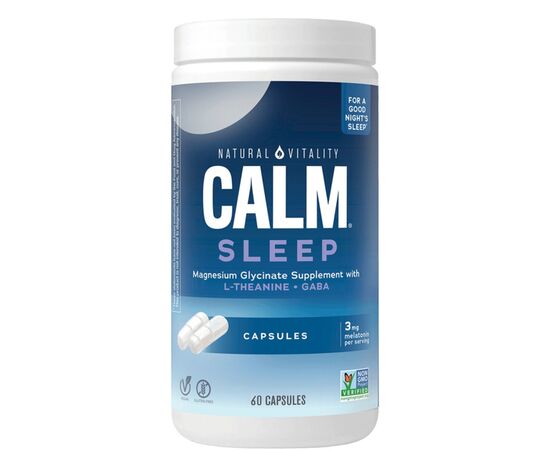 Витаминно-минеральный комплекс Natural Vitality Спокойный сон с глицинатом магния и бергамотом, CALM, Sleep (PTG04360)