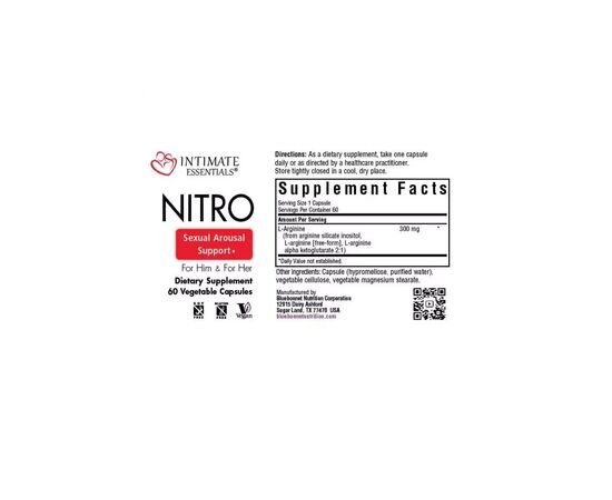 Витаминно-минеральный комплекс Bluebonnet Nutrition Поддержка сексуального возбуждения, Intimate Essenitals Nitro, 60 (BLB4018), изображение 3 Витаминно-минеральный комплекс Bluebonnet Nutrition Поддержка сексуального возбуждения, Intimate Essenitals Nitro, 60 (BLB4018), изображение 3