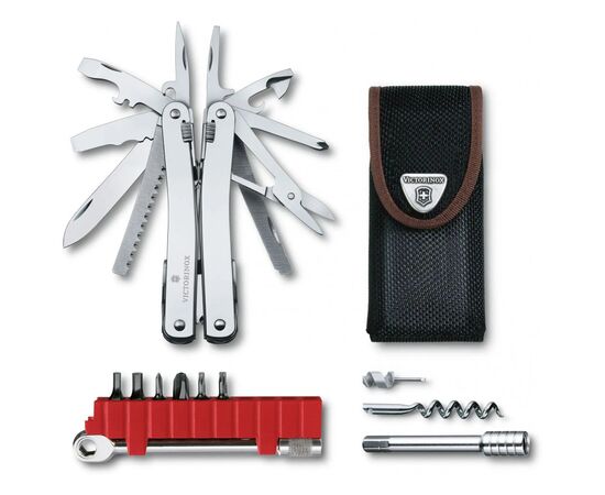 Мультитул Victorinox SwissTool Spirit X Plus Ratchet Nylon Case (3.0236.N)