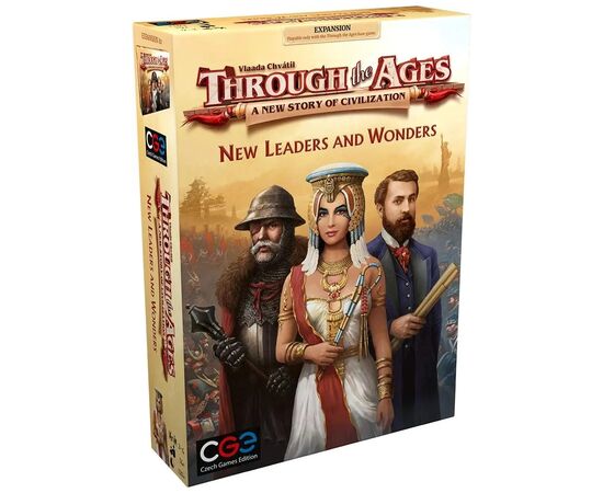 Настольная игра Czech Games Edition Through The Ages: New Leaders and Wonders, дополнение (CGE00057)