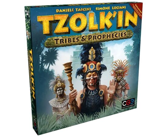 Настольная игра Czech Games Edition Tzolk'in: Tribes & Prophecies, дополнение (CGE00026)