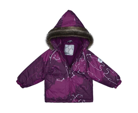 Куртка Huppa VIRGO 17210030 бордовый с принтом 86 (4741468927213), изображение 3 Куртка Huppa VIRGO 17210030 бордовый с принтом 86 (4741468927213), изображение 3