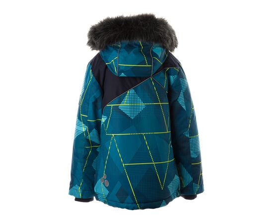 Куртка Huppa NORTONY 1 17440130 бирюзово-зелёный с принтом/тёмно-синий 128 (4741632102538), изображение 2 Куртка Huppa NORTONY 1 17440130 бирюзово-зелёный с принтом/тёмно-синий 128 (4741632102538), изображение 2