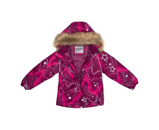Куртка Huppa ALONDRA 18420030 бордовый с принтом 104 (4741632121096), изображение 4 Куртка Huppa ALONDRA 18420030 бордовый с принтом 104 (4741632121096), изображение 4