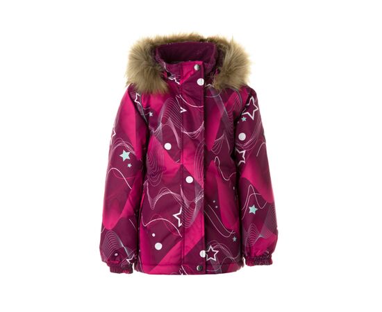 Куртка Huppa ALONDRA 18420030 бордовый с принтом 104 (4741632121096)
