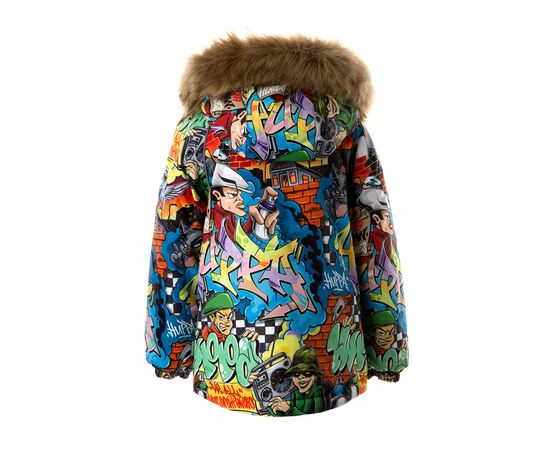 Куртка Huppa MARINEL 17200030 різнокольоровий з принтом 128 (4741632124103), зображення 2 Куртка Huppa MARINEL 17200030 різнокольоровий з принтом 128 (4741632124103), зображення 2