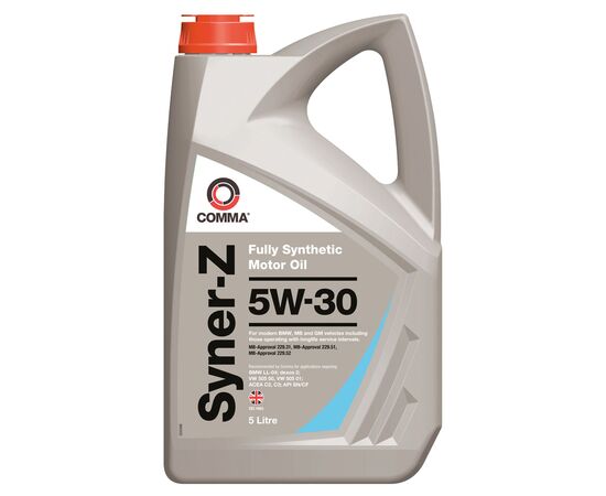 Моторное масло Comma SYNER-Z 5W-30-5л (SYZ5L)