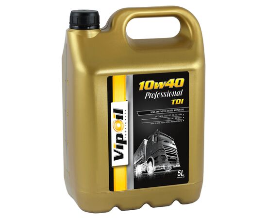 Моторное масло VIPOIL Professional TDI 10W-40 CI-4/SL, 5л (0162839)