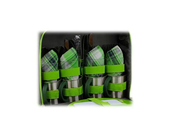 Набір для пікніка Time Eco TE-244 Set 4 Green (6216028114207_1), зображення 2 Набір для пікніка Time Eco TE-244 Set 4 Green (6216028114207_1), зображення 2