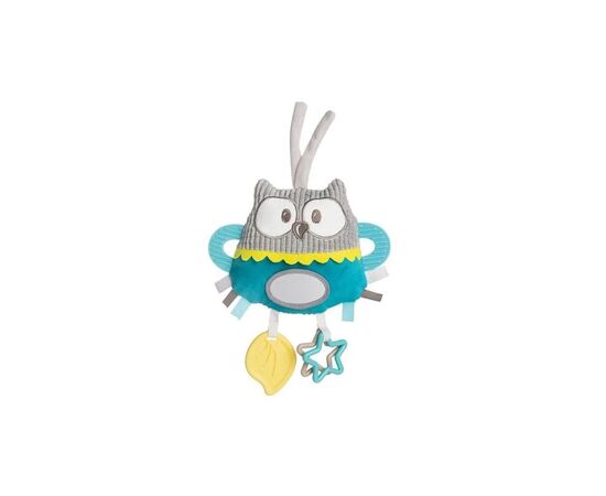 Игрушка на коляску Canpol Pastel Friends плюшевая развивающая Бирюзовая (68/065_tur)
