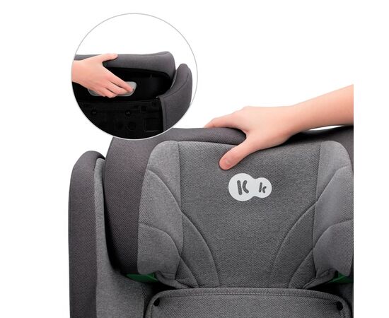 Автокресло Kinderkraft Junior Fix 2 i-Size Rocket Grey (KCJUFI20GRY0000) (5902533921577), изображение 8 Автокресло Kinderkraft Junior Fix 2 i-Size Rocket Grey (KCJUFI20GRY0000) (5902533921577), изображение 8