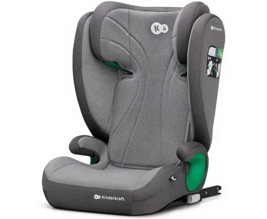 Автокрісло Kinderkraft Junior Fix 2 i-Size Rocket Grey (KCJUFI20GRY0000) (5902533921577)