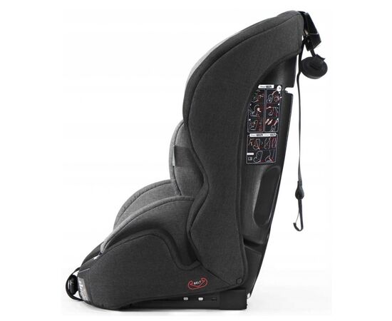 Автокресло Kinderkraft Safety Fix Black/Gray (KKFSAFEBLGR000) (5902533909643), изображение 4 Автокресло Kinderkraft Safety Fix Black/Gray (KKFSAFEBLGR000) (5902533909643), изображение 4
