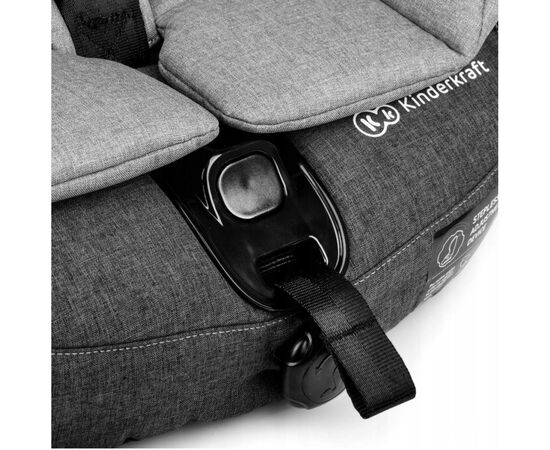 Автокресло Kinderkraft Safety Fix Black/Gray (KKFSAFEBLGR000) (5902533909643), изображение 7 Автокресло Kinderkraft Safety Fix Black/Gray (KKFSAFEBLGR000) (5902533909643), изображение 7