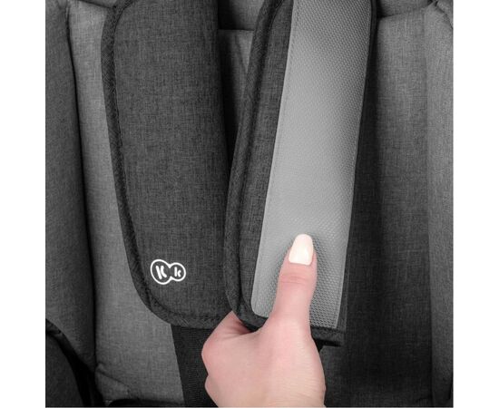 Автокресло Kinderkraft Safety Fix Black/Gray (KKFSAFEBLGR000) (5902533909643), изображение 8 Автокресло Kinderkraft Safety Fix Black/Gray (KKFSAFEBLGR000) (5902533909643), изображение 8