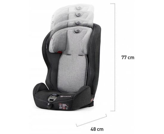 Автокресло Kinderkraft Safety Fix Black/Gray (KKFSAFEBLGR000) (5902533909643), изображение 9 Автокресло Kinderkraft Safety Fix Black/Gray (KKFSAFEBLGR000) (5902533909643), изображение 9