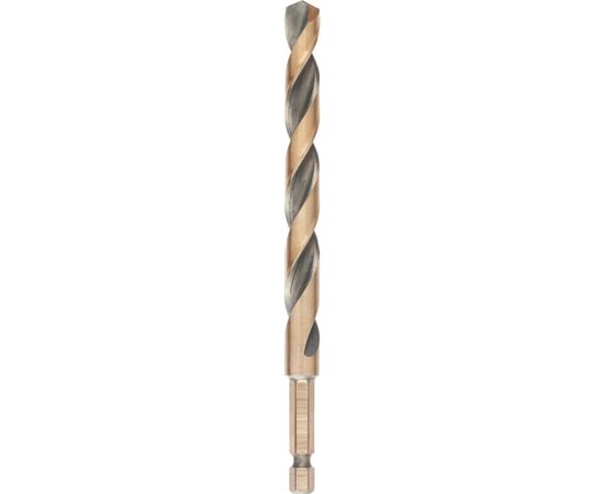 Сверло DeWALT по металлу EXTREME IMPACT Black & Gold, HSS-G, 10 х 137,5 х 99,5 мм, 1 шт. (DT20616), изображение 3 Сверло DeWALT по металлу EXTREME IMPACT Black & Gold, HSS-G, 10 х 137,5 х 99,5 мм, 1 шт. (DT20616), изображение 3