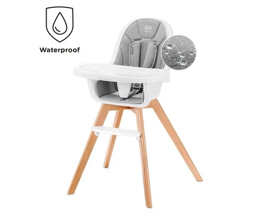 Стульчик для кормления Kinderkraft Tixi Gray (5902533911974), изображение 8 Стульчик для кормления Kinderkraft Tixi Gray (5902533911974), изображение 8
