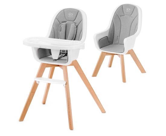 Стульчик для кормления Kinderkraft Tixi Gray (5902533911974)