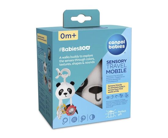 Игрушка на коляску Canpol Babies для подорожей BabiesBoo (68/091), изображение 3 Игрушка на коляску Canpol Babies для подорожей BabiesBoo (68/091), изображение 3
