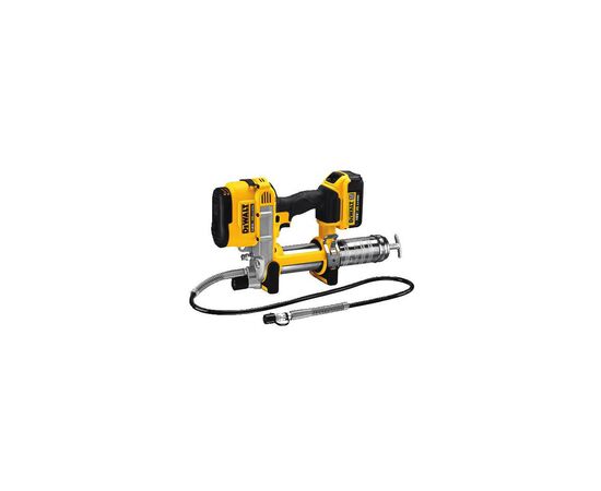 Шприц для мастила DeWALT акумуляторний 147.87 мл/хв, 18В XR Li-ion, 4Ah, кейс (DCGG571M1)
