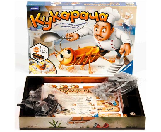 Настільна гра Ravensburger Кукарача (Kakerlakak, La Cucaracha) (22257), зображення 2 Настільна гра Ravensburger Кукарача (Kakerlakak, La Cucaracha) (22257), зображення 2