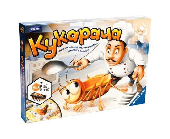 Настольная игра Ravensburger Кукарача (Kakerlakak, La Cucaracha) (22257)