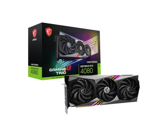 Відеокарта MSI GeForce RTX4080 16Gb GAMING X TRIO (RTX 4080 16GB GAMING X TRIO)