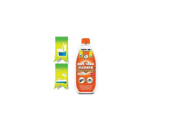 Средство для дезодорации биотуалетов Thetford Duo Tank Cleaner 0,8 л (8710315995473), изображение 3 Средство для дезодорации биотуалетов Thetford Duo Tank Cleaner 0,8 л (8710315995473), изображение 3