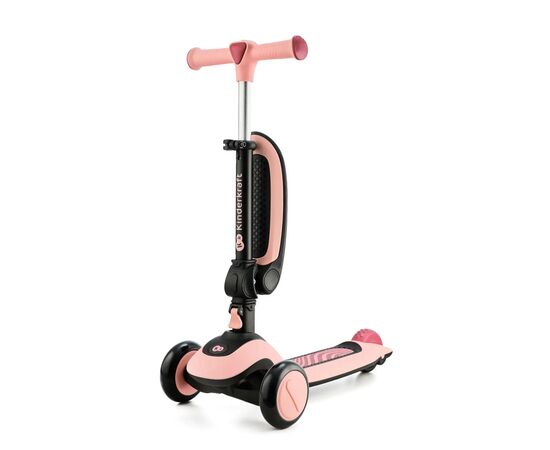Самокат Kinderkraft Halley Rose Pink (KRHALL00PNK0000) (5902533922314), зображення 3 Самокат Kinderkraft Halley Rose Pink (KRHALL00PNK0000) (5902533922314), зображення 3