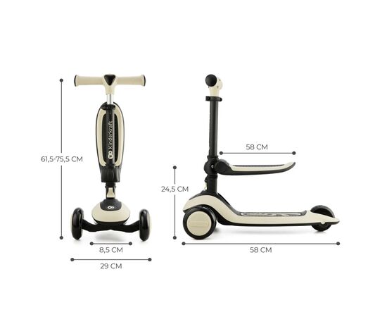 Самокат Kinderkraft Halley Stone White (KRHALL00WHT0000) (5902533922321), зображення 9 Самокат Kinderkraft Halley Stone White (KRHALL00WHT0000) (5902533922321), зображення 9