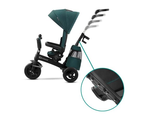 Детский велосипед Kinderkraft Easytwist Midnight Green (KKRETWIGRE0000) (5902533914500), изображение 5