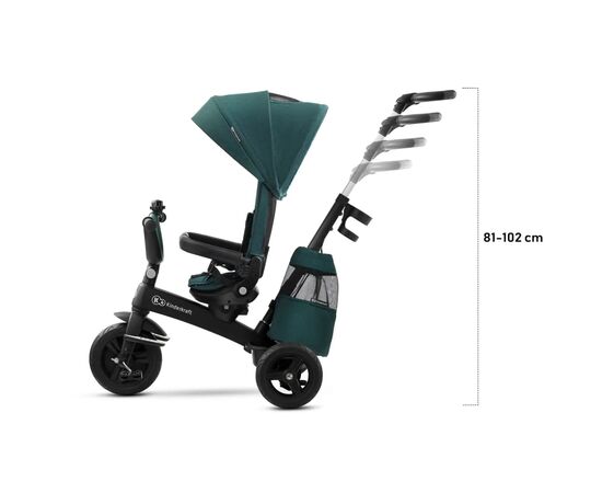 Детский велосипед Kinderkraft Easytwist Midnight Green (KKRETWIGRE0000) (5902533914500), изображение 7