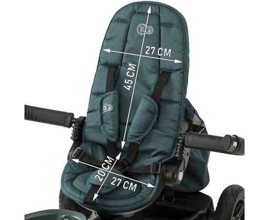 Детский велосипед Kinderkraft Easytwist Midnight Green (KKRETWIGRE0000) (5902533914500), изображение 9