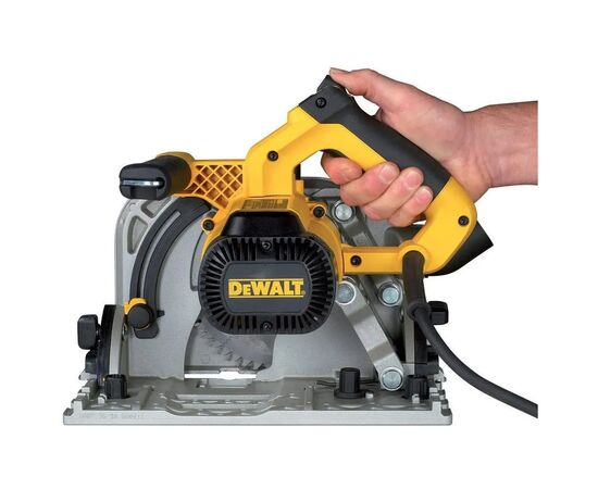 Дисковая пила DeWALT погружная ручная, 1300 Вт, диск 165х20 мм, 5.0 кг, кейс TSTAK (DWS520KT), изображение 3 Дисковая пила DeWALT погружная ручная, 1300 Вт, диск 165х20 мм, 5.0 кг, кейс TSTAK (DWS520KT), изображение 3