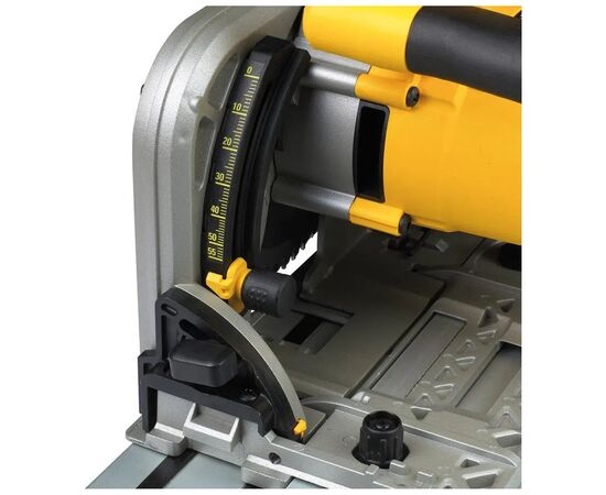 Дисковая пила DeWALT погружная ручная, 1300 Вт, диск 165х20 мм, 5.0 кг, кейс TSTAK (DWS520KT), изображение 5 Дисковая пила DeWALT погружная ручная, 1300 Вт, диск 165х20 мм, 5.0 кг, кейс TSTAK (DWS520KT), изображение 5