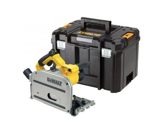 Дискова пила DeWALT занурювальна ручна, 1300 Вт, диск 165х20 мм, 5.0 кг, кейс TSTAK (DWS520KT)