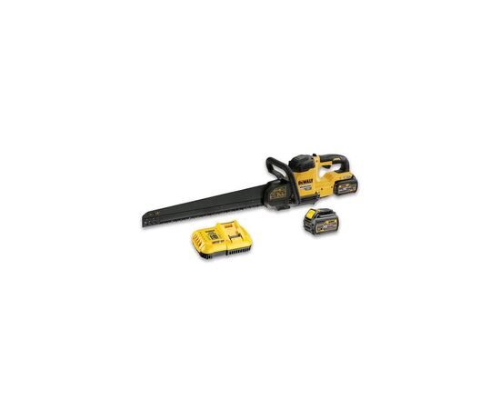 Сабельная пила DeWALT ALLIGATOR, 54В XR FLEXVOLT Li-Ion, полотно 430 мм, 5.6 кг, 2x6Ah,ЗУ (DCS398T2)