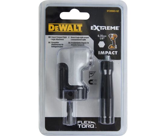 Насадка DeWALT EXTREME IMPACT 90 град (DT20503), зображення 3 Насадка DeWALT EXTREME IMPACT 90 град (DT20503), зображення 3