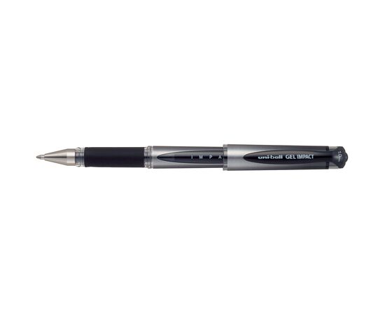 Ручка гелевая UNI Impact черный 1мм (UM-153S.Black)