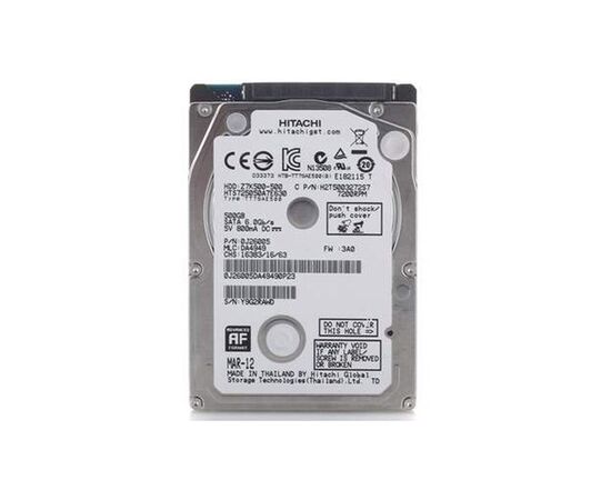Жесткий диск для ноутбука 2.5" 500GB WDC Hitachi HGST (HTS725050A7E630)