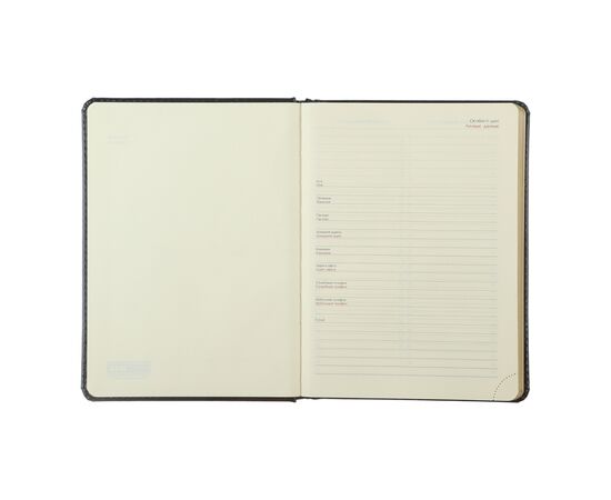 Еженедельник Buromax недатированный Verona А5, 288 страниц серый (BM.2015-09), изображение 4