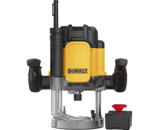 Фрезер DeWALT 9000 - 22000 об/мин, цанговый патрон 12 мм, пульт ДУ, кейс TSTAK (DWE627KT), изображение 2 Фрезер DeWALT 9000 - 22000 об/мин, цанговый патрон 12 мм, пульт ДУ, кейс TSTAK (DWE627KT), изображение 2