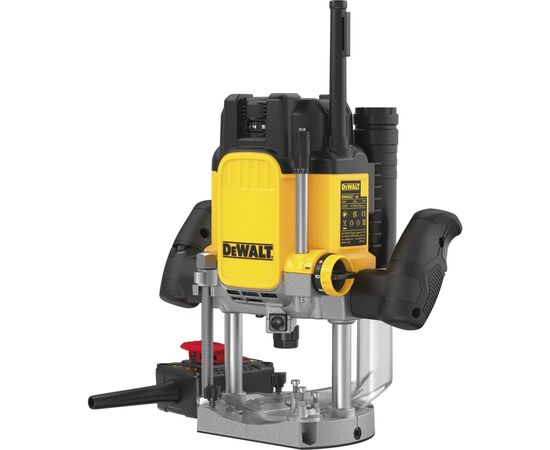 Фрезер DeWALT 9000 - 22000 об/мин, цанговый патрон 12 мм, пульт ДУ, кейс TSTAK (DWE627KT), изображение 3 Фрезер DeWALT 9000 - 22000 об/мин, цанговый патрон 12 мм, пульт ДУ, кейс TSTAK (DWE627KT), изображение 3