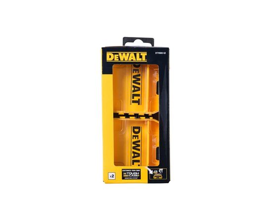 Ящик для документов DeWALT для бит системы TSTAK, 25мм.х25шт., 2 шт. (DT70800), изображение 2 Ящик для документов DeWALT для бит системы TSTAK, 25мм.х25шт., 2 шт. (DT70800), изображение 2