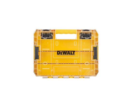 Ящик для инструментов DeWALT для бит системы TSTAK Tough Case L с розделители 6 шт (DT70839), изображение 3 Ящик для инструментов DeWALT для бит системы TSTAK Tough Case L с розделители 6 шт (DT70839), изображение 3