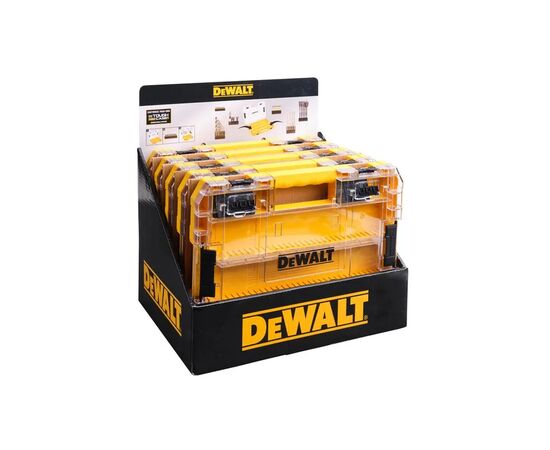 Ящик для инструментов DeWALT для бит системы TSTAK Tough Case L с розделители 6 шт (DT70839), изображение 4 Ящик для инструментов DeWALT для бит системы TSTAK Tough Case L с розделители 6 шт (DT70839), изображение 4