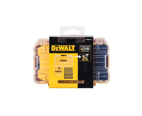 Ящик для инструментов DeWALT для бит системы TSTAK Tough Case S с футляром и кассетами для бит 4 шт. (DT70801), изображение 3 Ящик для инструментов DeWALT для бит системы TSTAK Tough Case S с футляром и кассетами для бит 4 шт. (DT70801), изображение 3